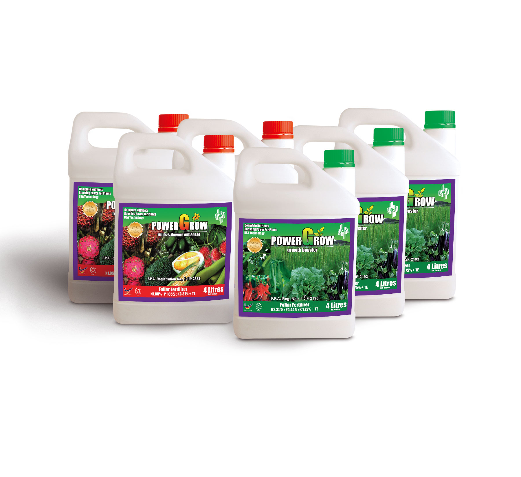 Php9990.00 --  6 Gallons Power Grow (3 Red and 3 Green)